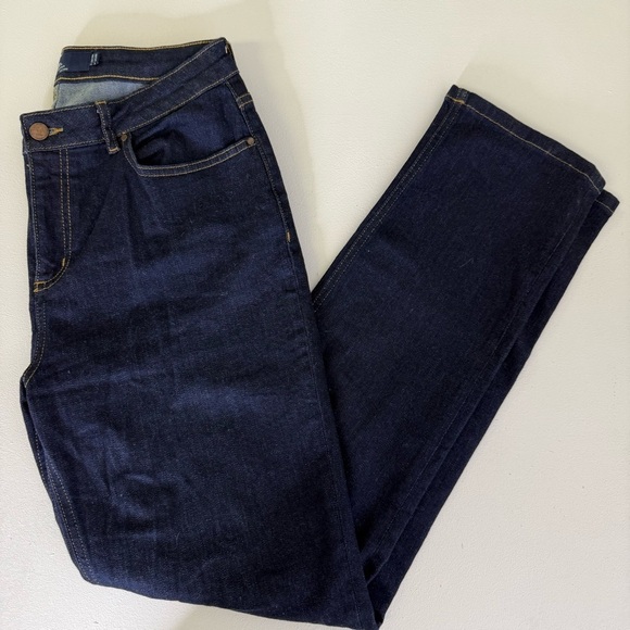 Boden Straight Leg Jeans The Trafalgar Women’s Dark Blue Wash Jeans Size 8 R - Picture 1 of 6